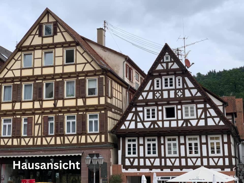 Ferienwohnungen Calwer Hoefle Marktplatz Exterior foto